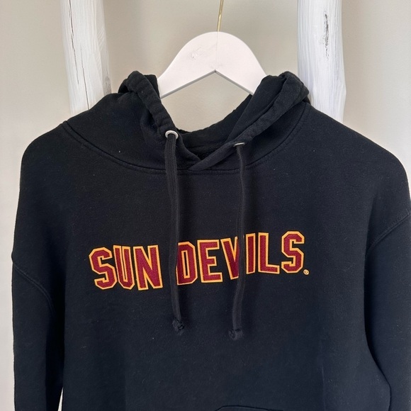 Fall Rush Arizona State Sun Devils Black Hoodie Size Large - Picture 1 of 11